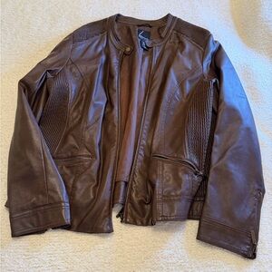 Lane Bryant Chocolate Brown Jacket 14/16